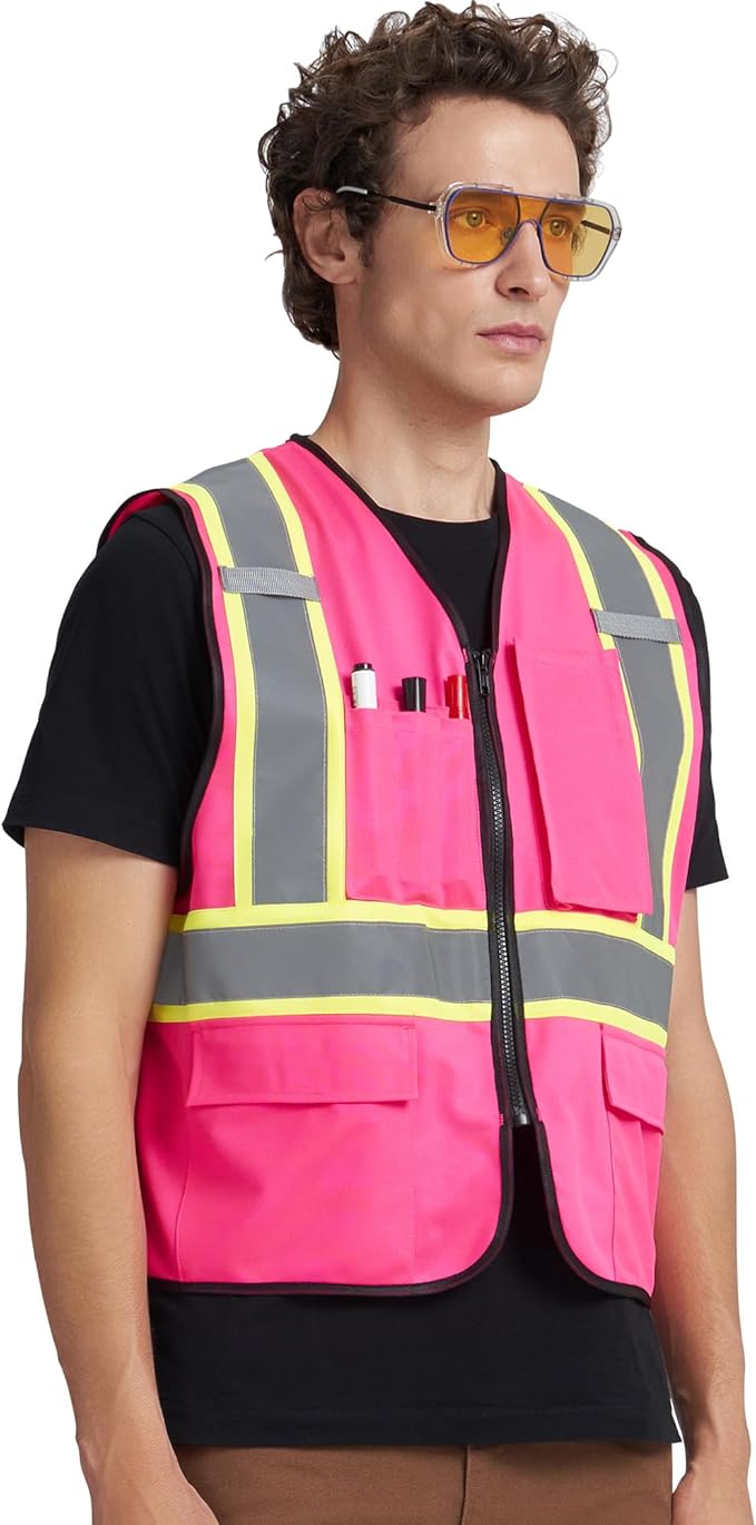A-KSAFETY Custom High Visibility Reflective Safety Vest - Image 5