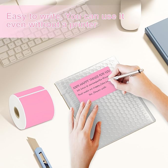 3 X 5 Inch Printable Waterproof Rectangle Color Coding Labels, 300 Per Roll - Image 5