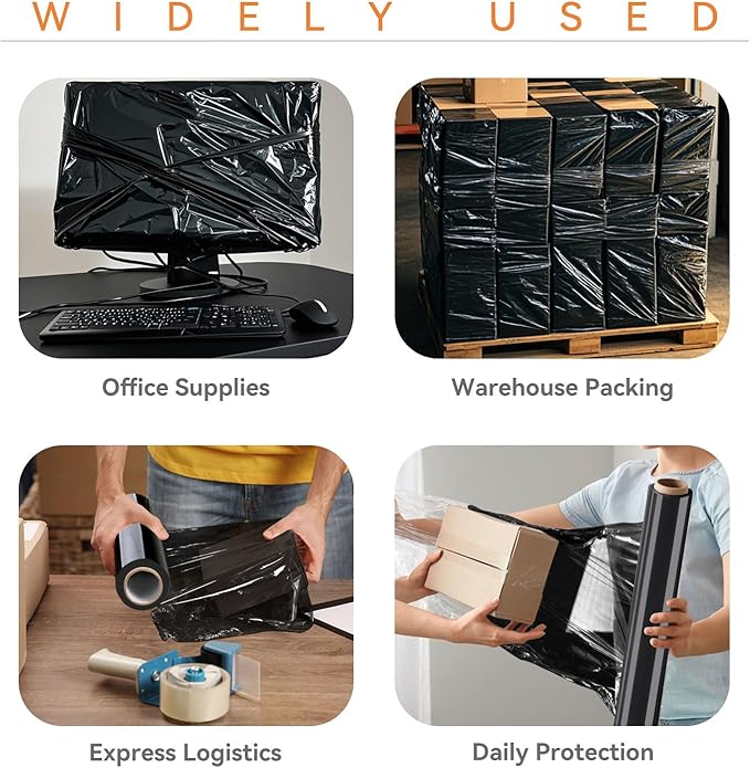 ​ADAYM 17.5" x 1500' Stretch/Shrink Wrap Roll - Image 6