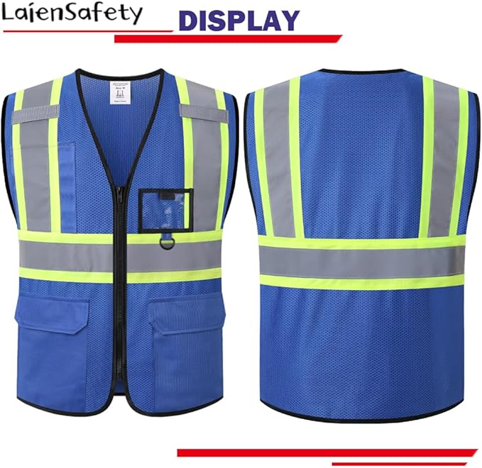 Hi Vis Reflective Safety Vest for Men Women - Image 4