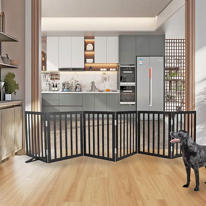 ZJSF Freestanding Indoor Dog Gate - Image 2