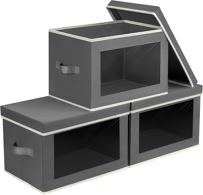 Storage Boxes with Lids by Homsorout
