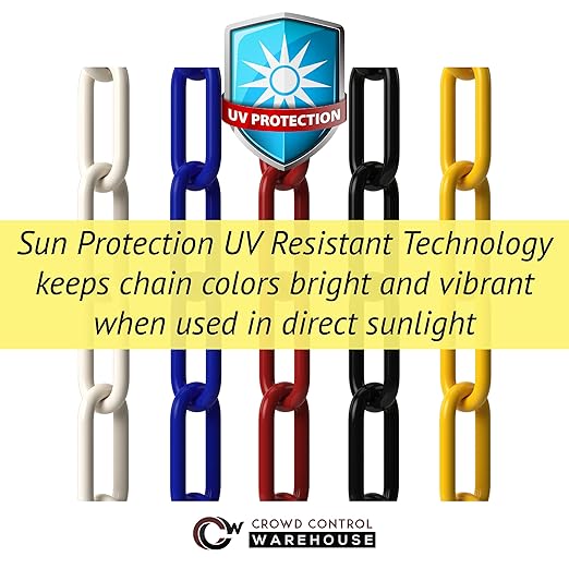 Montour Line Plastic Stanchion Red 2.5 Inch Diameter - Image 5