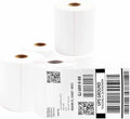 IDCS 4"x6" Direct Thermal Shipping Labels, 1250 Labels/5 Rolls, Perforated by IDCS