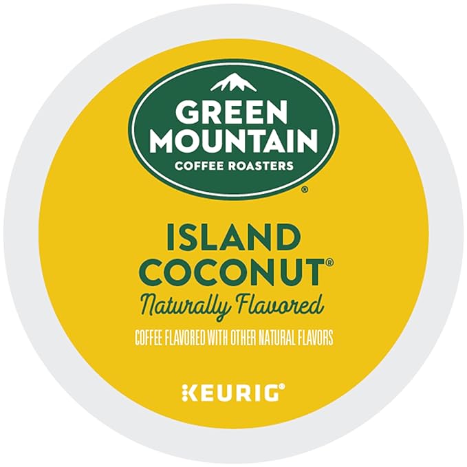 Green Mountain Coffee Roasters Island Coconut, Keurig Single-Serve K-Cup Pod - Image 2