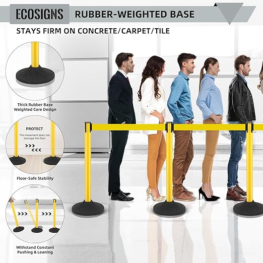 ECOSlGNS 6 Pack Stanchions - Image 2