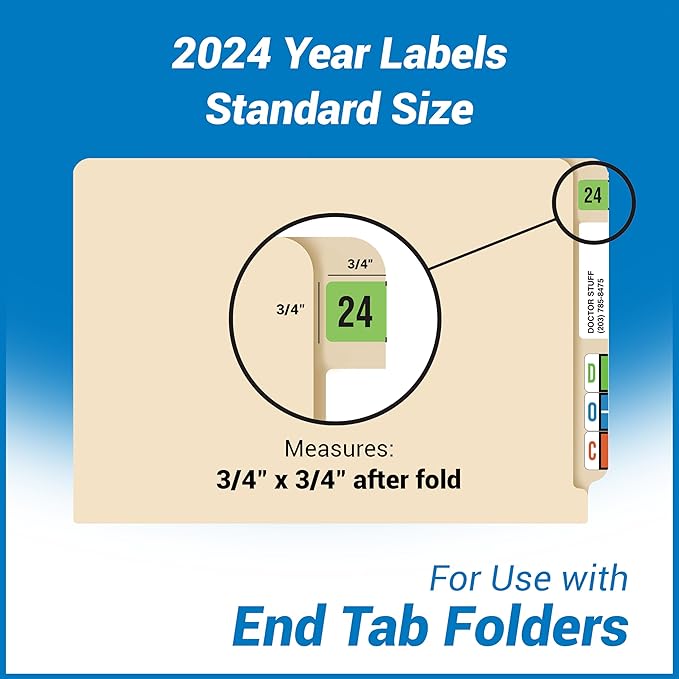 2024 Year Stickers, Doctor Stuff 2024 Chart Stickers, Fluorescent Green Color - Image 4