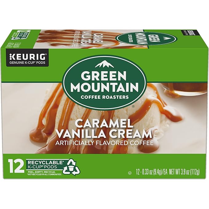 Green Mountain Coffee Roasters Caramel Vanilla Cream Keurig Single-Serve K-Cup - Image 4