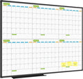 JILoffice Magnetic Dry Erase Calendar Whiteboard, 6 Months White Board Planner by JILoffice