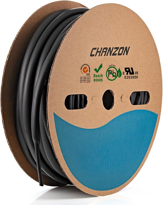 Chanzon 5/16" Adhesive Lined Heat Shrink Tubing by Chanzon