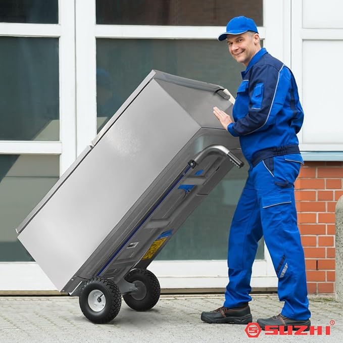 Large Wheel Hand Truck/Two Wheel Appliance Dolly Cart - Image 4