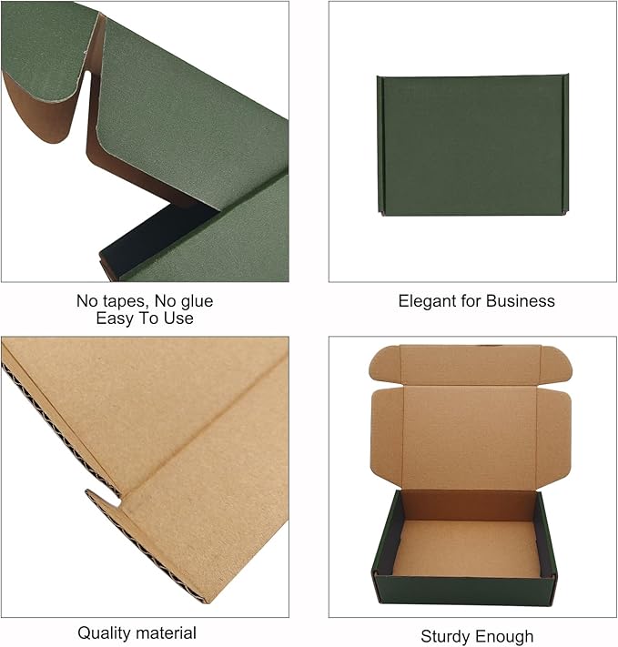 25 Pack Corrugated Packaging Box Mailers Shipping - Image 4