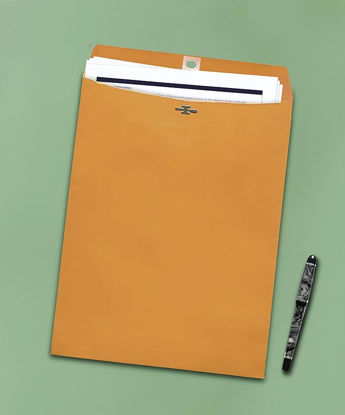 EnDoc 9 1/2 x 12 1/2 Clasp Envelopes - Image 5
