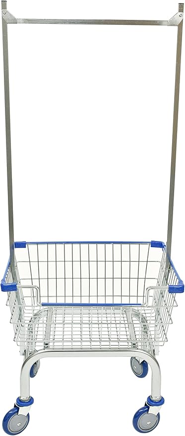 Laundry Cart Chrome Coated by Unknown