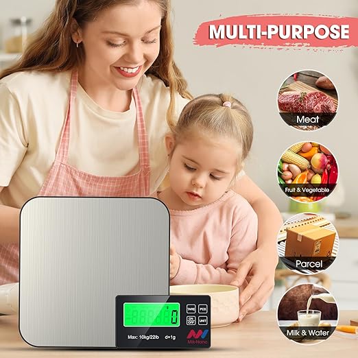 Mik-Nana Food Scale, 22lb Digital Kitchen Scale - Image 5