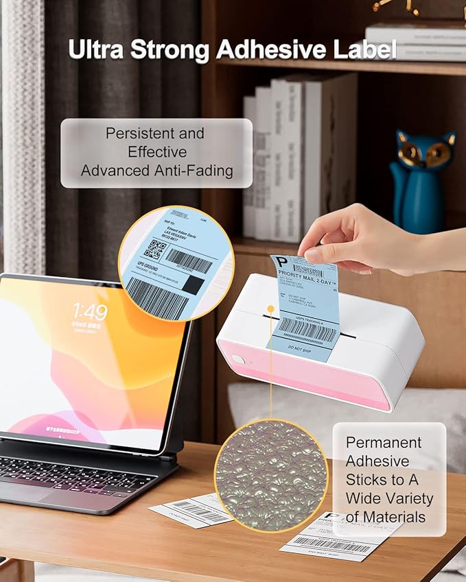 Phomemo 4x6 Thermal Labels for Shipping Label Printer - Image 7