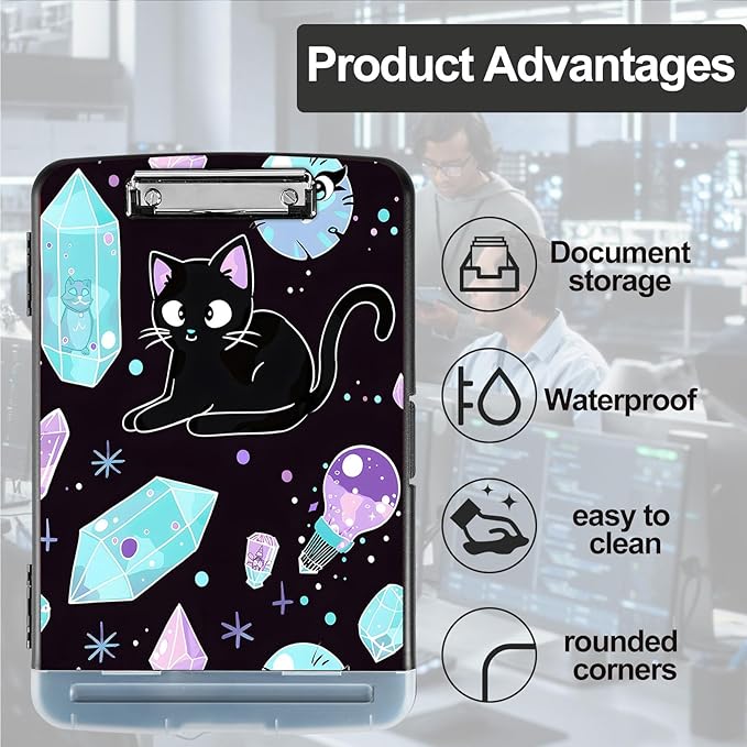 Pattern Design Clipboard with Storage - Image 3