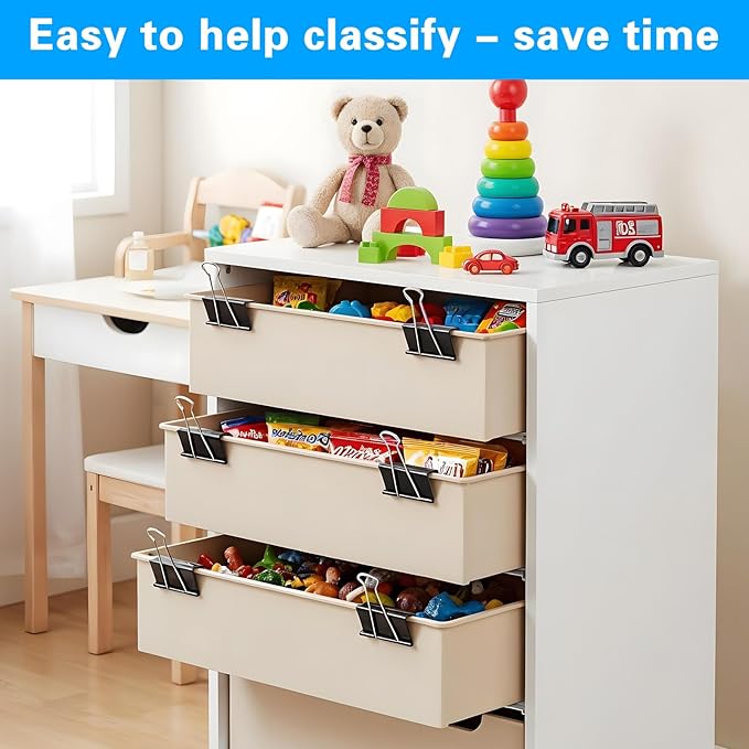 15pcs Extra Large Binder Clips 5.7 × 3 Inch Binder Clips Big Paper Clip Clamps - Image 7