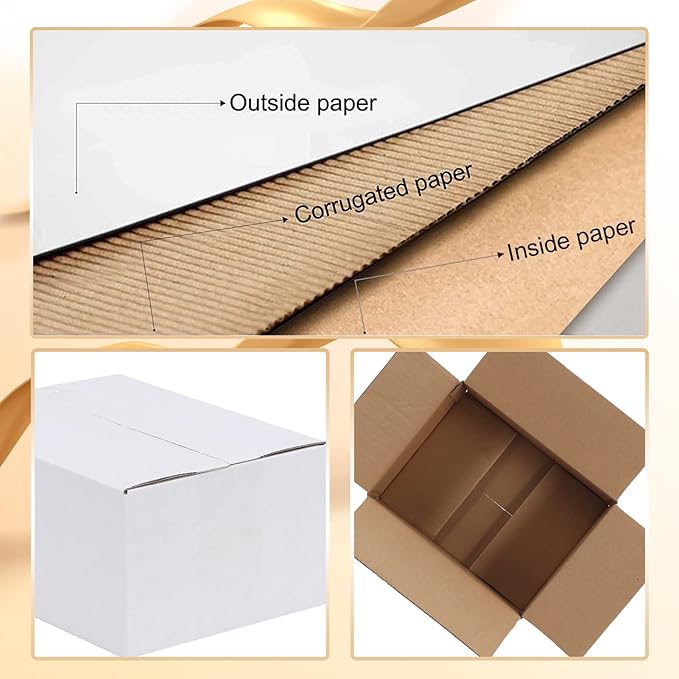 Calenzana 8x6x4 Shipping Boxes Set of 40 - Image 3