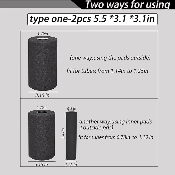 Foot Foam Pads Roller, Weight Bench Foam - Image 4