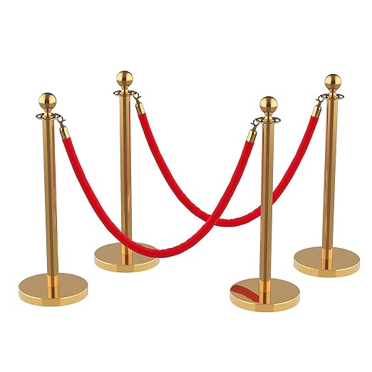 4Pcs Stainless Steel Stanchion Posts - Image 2