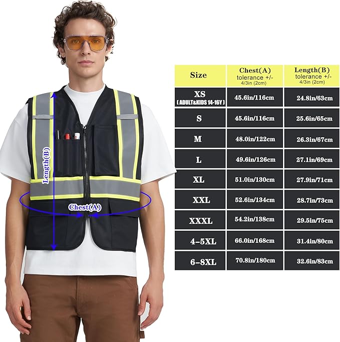 A-KSAFETY High Visibility Safety Vest - Image 4