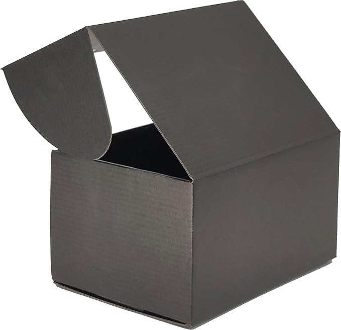 Black Shipping Boxes for Small Business Pack of 15-12x9x6 inches Cardboard - Image 4