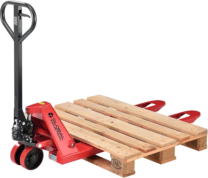 Global Industrial Standard Duty Narrow Pallet Jack - Image 4