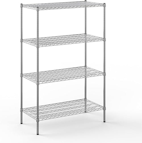 21" Deep x 42" Wide x 64" Height Wire Shelving Kit | 4-Tier | NSF Commercial by Regal+Altair