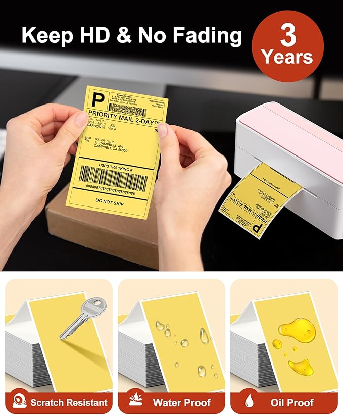 Phomemo 4x6 Thermal Label Printer Paper - Image 2