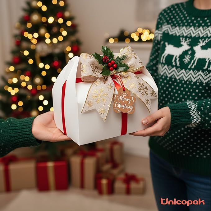 UnicoPak 5 Pack 10x7x7.5 Extra Large Gable Boxes - Image 7