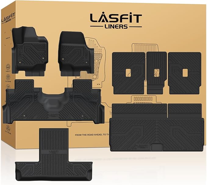 LASFIT Floor Mat&Cargo Backrest Mat by LASFIT
