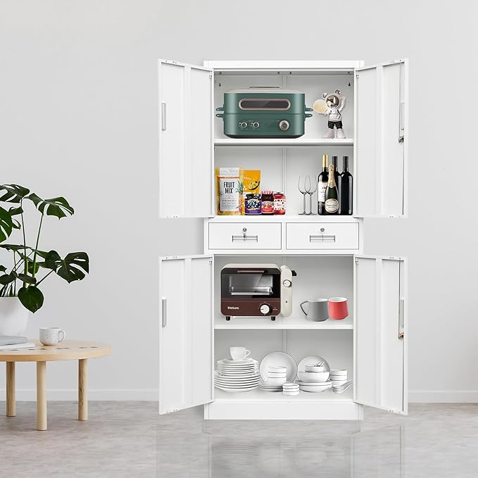 Metal Storage Cabinet, Locking Storage Cabinet - Image 7
