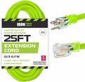 Iron Forge Cable Weatherproof 25 Ft Outdoor Extension Cord by IronForgeCable