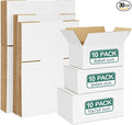 Eupako 30 Pack Small Shipping Boxes Assorted Sizes, Cardboard Boxes by Eupako