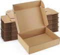 Shipping Boxes 9x6x2 inches Brown Small Mailing Boxes 25 Pack Cardboard by POEVER