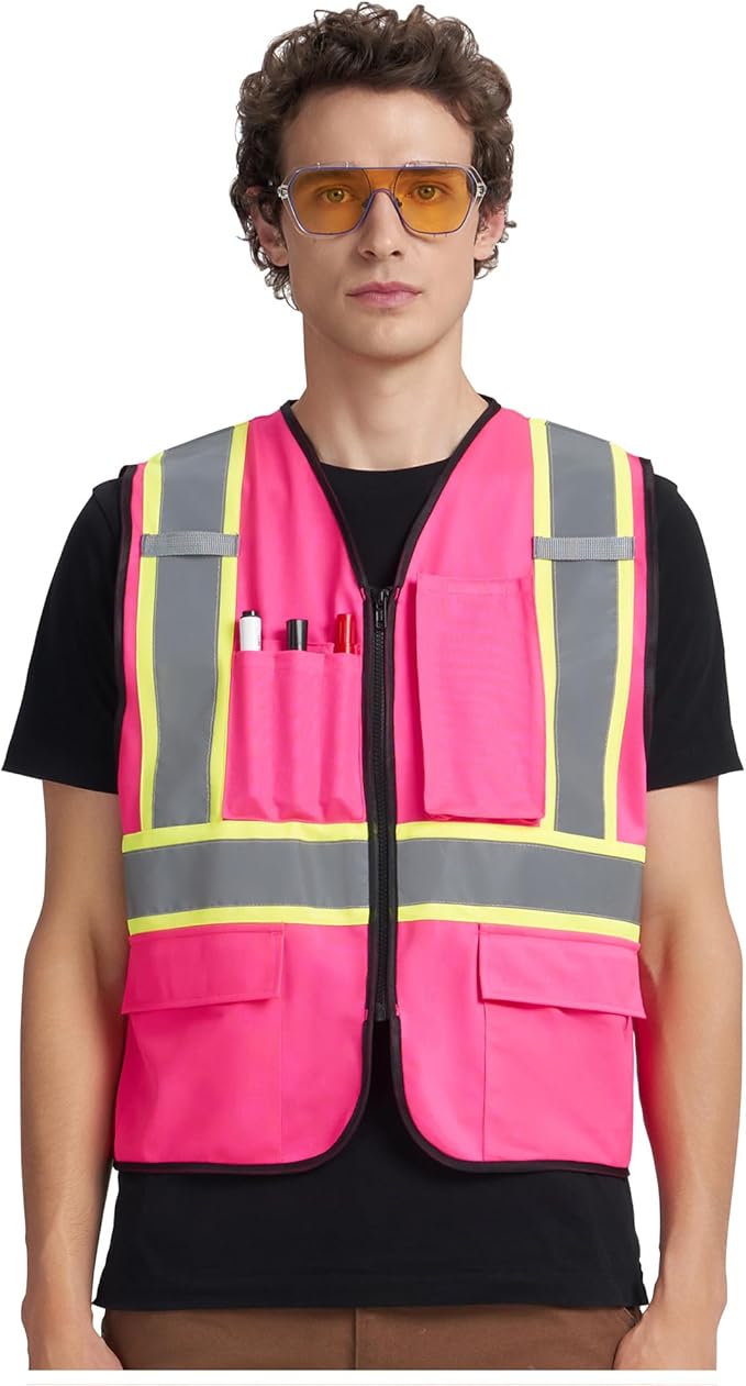 A-KSAFETY High Visibility Safety Vest by Unknown