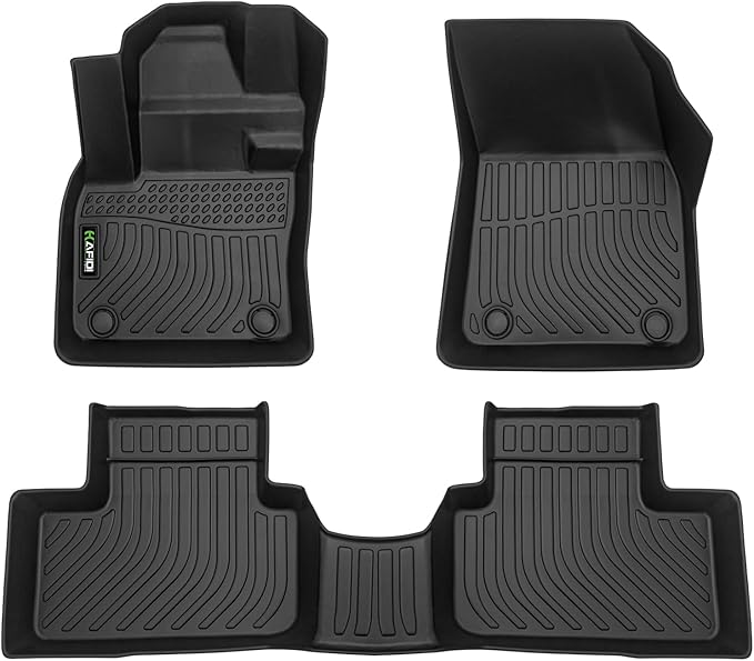 Floor Mats Custom for Volvo XC40 2019-2025 All Weather Protection TPE Heavy by HAFIDI