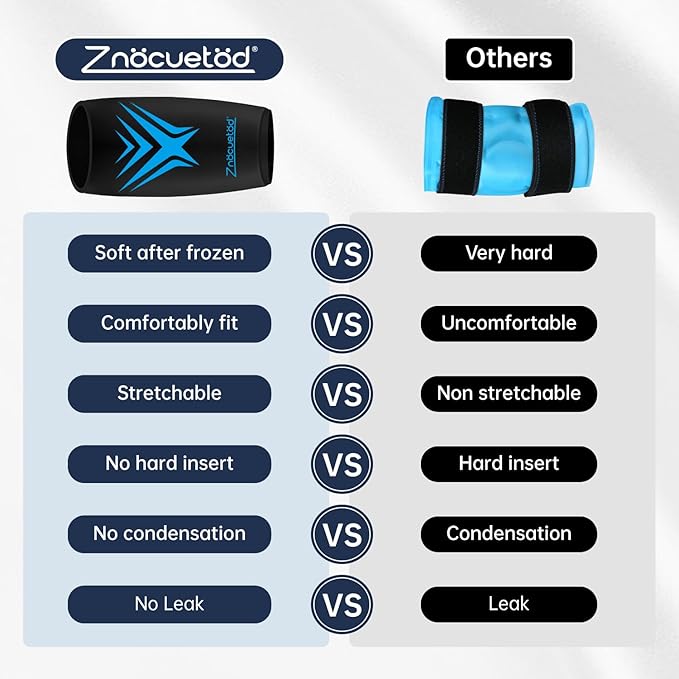 Knee Ice Pack Wrap Extended Ice Packs - Image 6