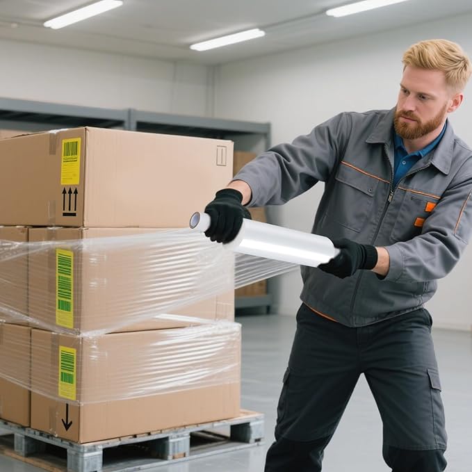 15in Stretch Wrap Roll - Image 8