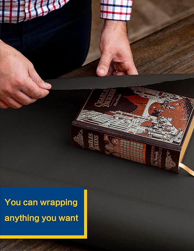 Kraft Paper Roll 24" x 98ft, Unwaxed & Uncoated - Image 2