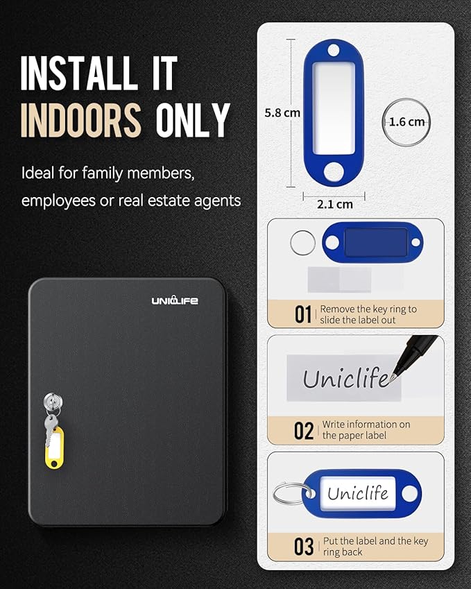 Uniclife 60 Position Key Cabinet - Image 7