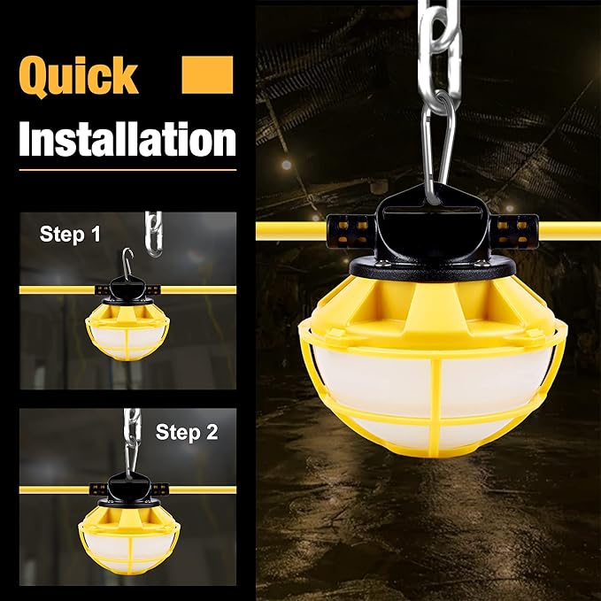 50FT Construction String Lights - Image 3