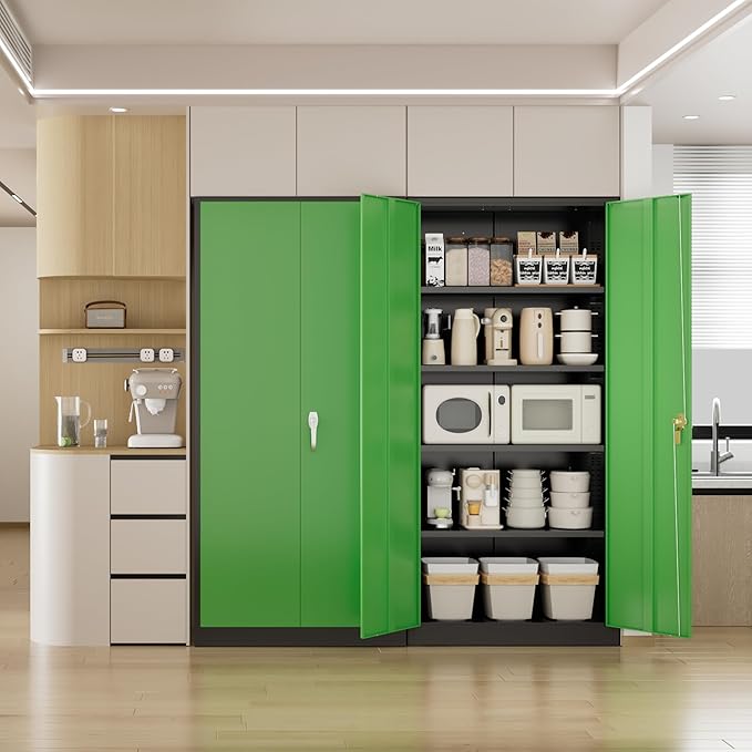 Pataku Metal Storage Cabinet, File Cabinets - Image 8