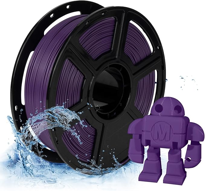 FLASHFORGE PETG Pro Filament 1.75mm Purple, 3D Printer Filament 1kg Spool by FLASHFORGE