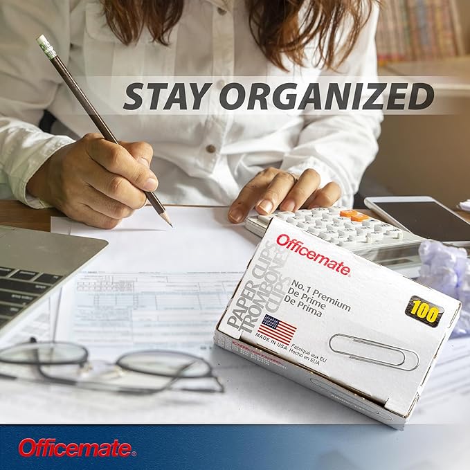 Officemate Premium #1 Paper Clips, 000 Paper Clips - Image 5