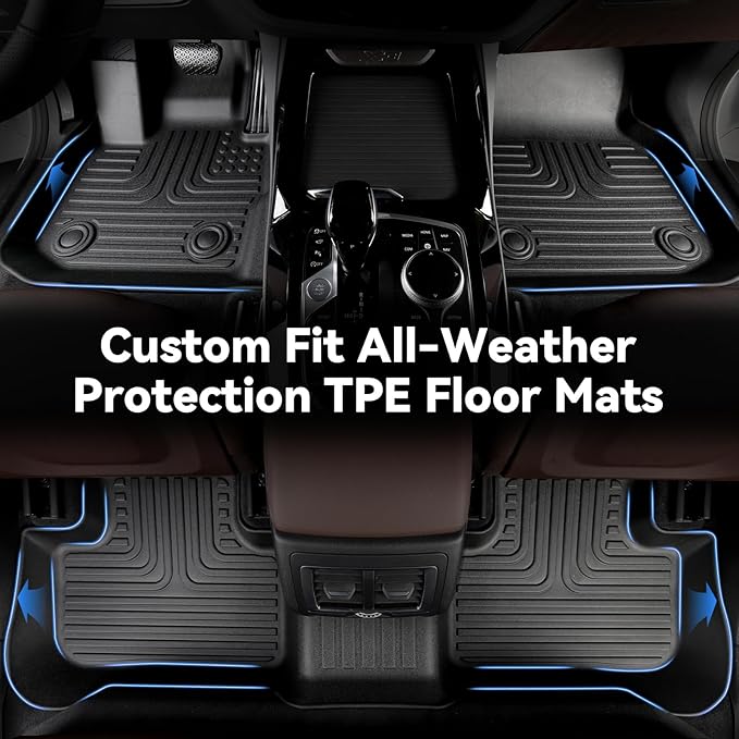 Hutisya-Floor Mats & Cargo Liner Set Fit - Image 4