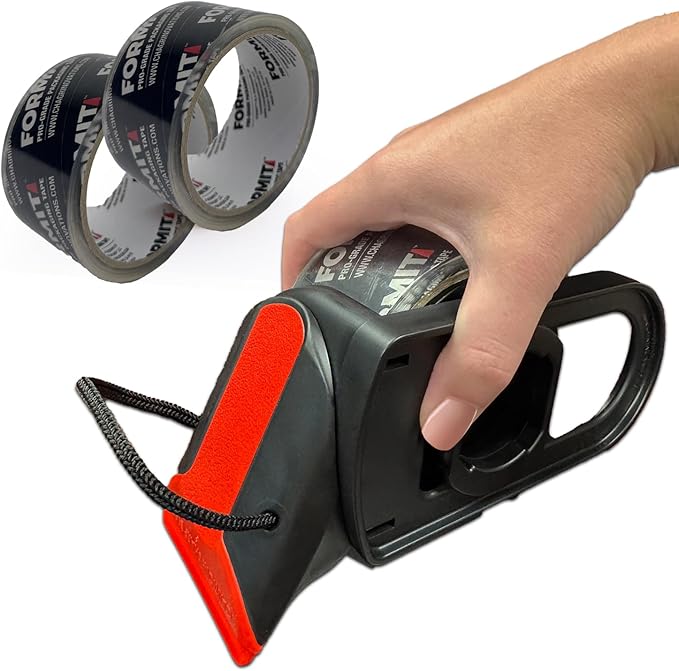 Clear Packing Tape with Dispenser by TapeTerror