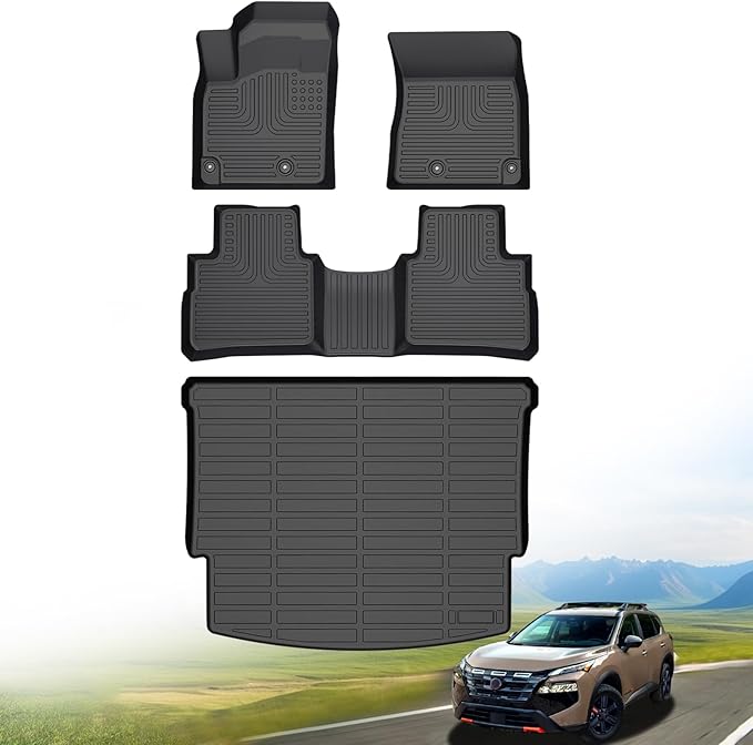 Hutisya-Floor Mats & Cargo Liner Set Fit by Hutisya