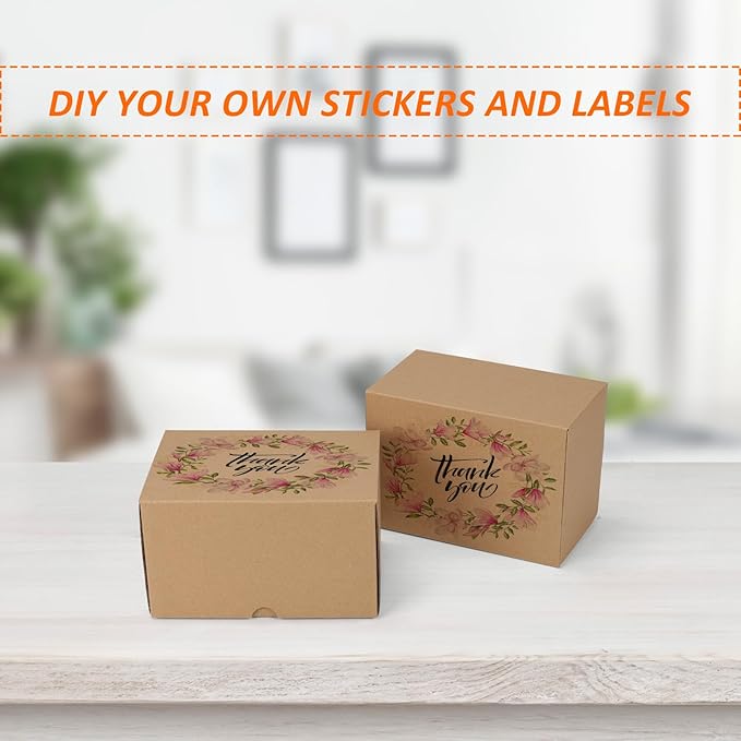HORLIMER 40 Pack 7x5x4 Shipping Boxes, Small Business - Image 5